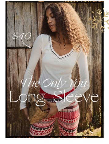 Newsletter content from freepeople