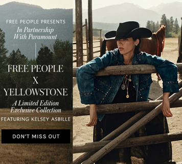 Newsletter content from freepeople