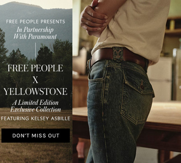 Newsletter content from freepeople