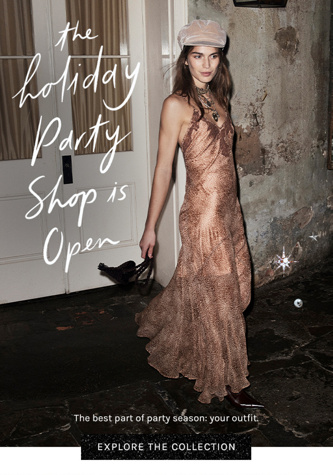 Newsletter content from freepeople