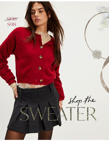 Newsletter content from freepeople