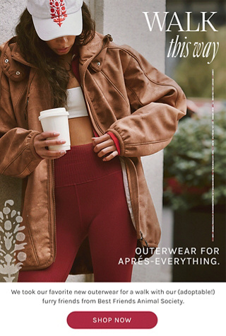 Newsletter content from freepeople