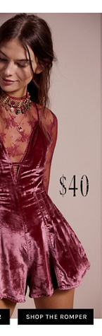 Newsletter content from freepeople