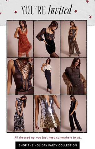 Newsletter content from freepeople