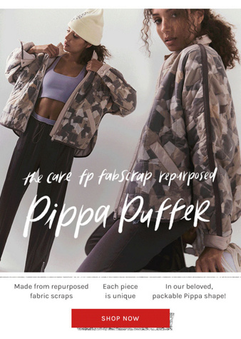 Newsletter content from freepeople