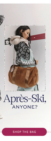 Newsletter content from freepeople