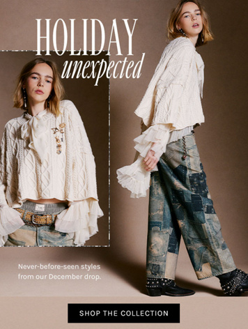 Newsletter content from freepeople