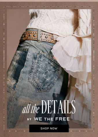 Newsletter content from freepeople