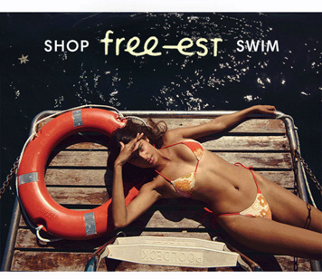 Newsletter content from freepeople