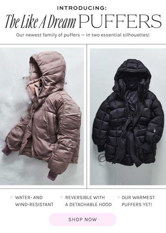 Newsletter content from freepeople