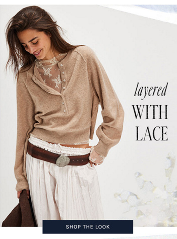 Newsletter content from freepeople