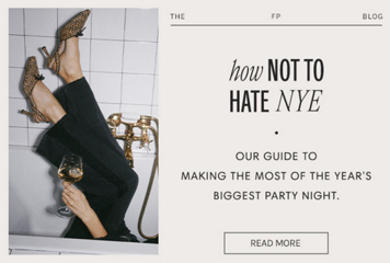 Newsletter content from freepeople
