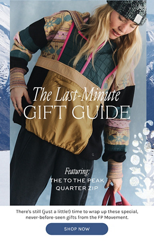 Newsletter content from freepeople