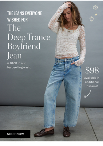 Newsletter content from freepeople