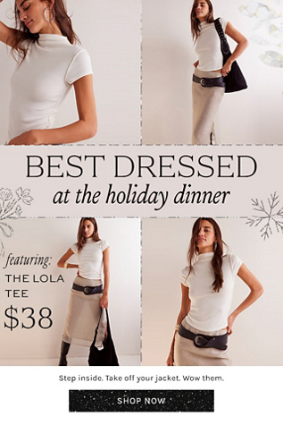 Newsletter content from freepeople