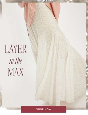Newsletter content from freepeople