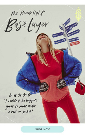 Newsletter content from freepeople