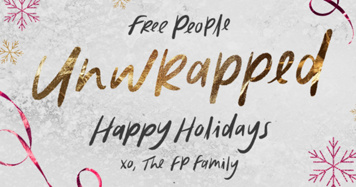 Newsletter content from freepeople