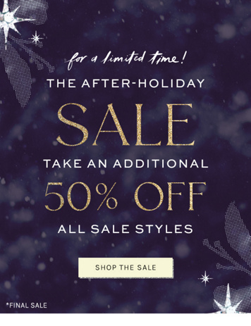 Newsletter content from freepeople