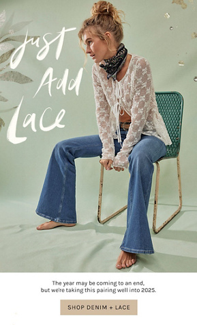 Newsletter content from freepeople