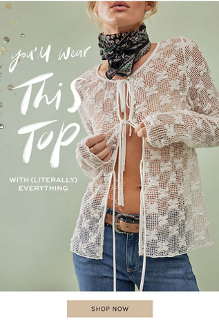 Newsletter content from freepeople