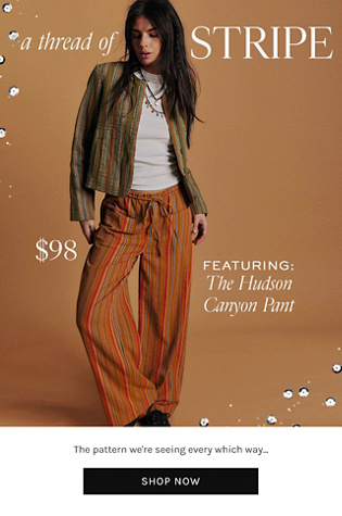 Newsletter content from freepeople