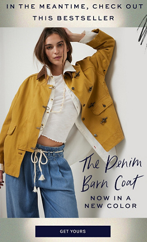 Newsletter content from freepeople