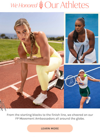Newsletter content from freepeople