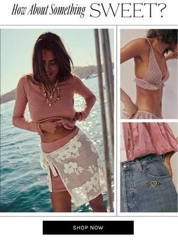 Newsletter content from freepeople