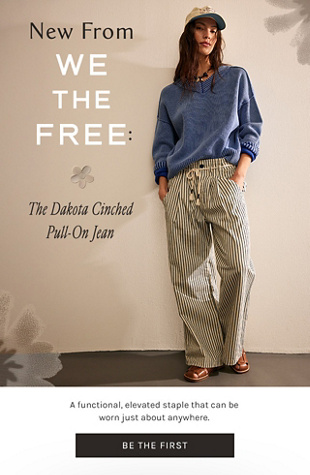 Newsletter content from freepeople