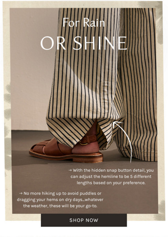 Newsletter content from freepeople