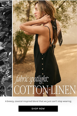 Newsletter content from freepeople
