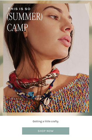 Newsletter content from freepeople
