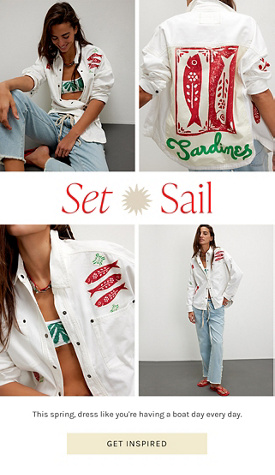Newsletter content from freepeople