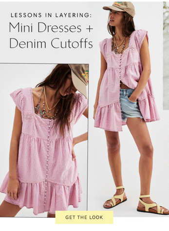 Newsletter content from freepeople