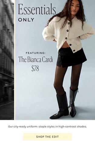 Newsletter content from freepeople