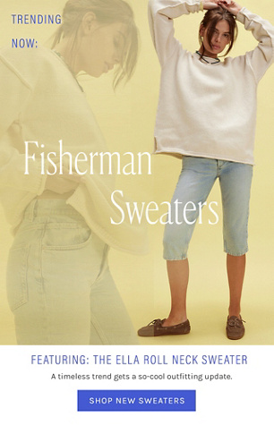 Newsletter content from freepeople
