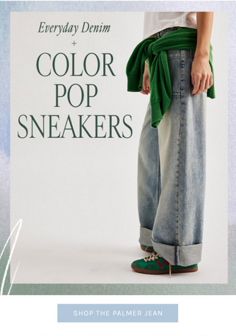 Newsletter content from freepeople