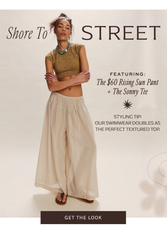 Newsletter content from freepeople