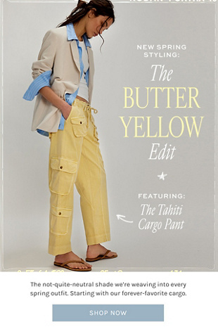 Newsletter content from freepeople
