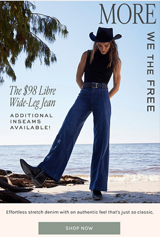 Newsletter content from freepeople