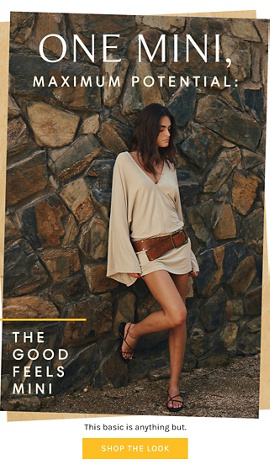 Newsletter content from freepeople