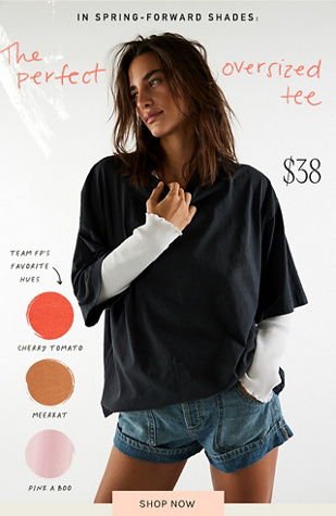 Newsletter content from freepeople