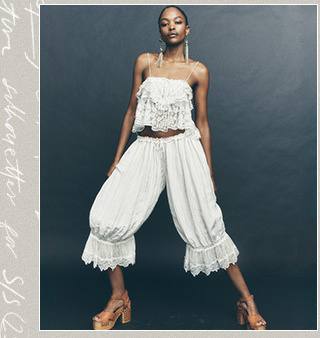 Newsletter content from freepeople