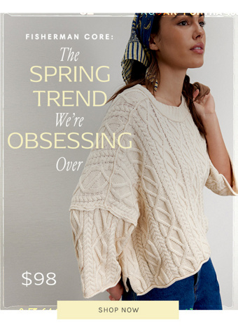 Newsletter content from freepeople