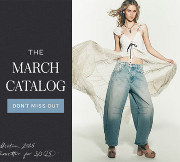 Newsletter content from freepeople