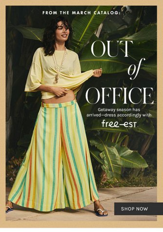 Newsletter content from freepeople