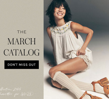 Newsletter content from freepeople