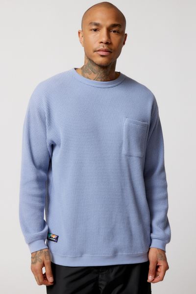 Manastash Snug Waffle Knit Thermal Long Sleeve Tee Urban Outfitters