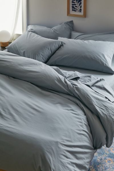 Breezy Cotton Percale Bedding Set Bundle Urban Outfitters